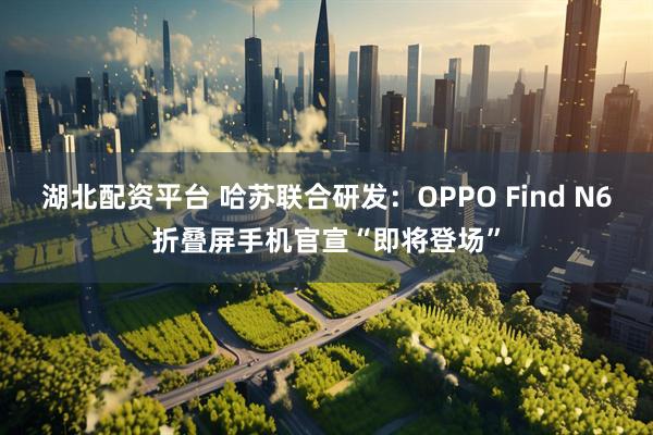 湖北配资平台 哈苏联合研发：OPPO Find N6折叠屏手机官宣“即将登场”