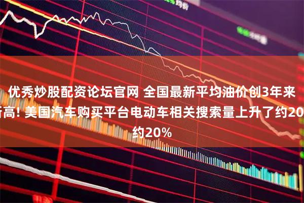 优秀炒股配资论坛官网 全国最新平均油价创3年来新高! 美国汽车购买平台电动车相关搜索量上升了约20%